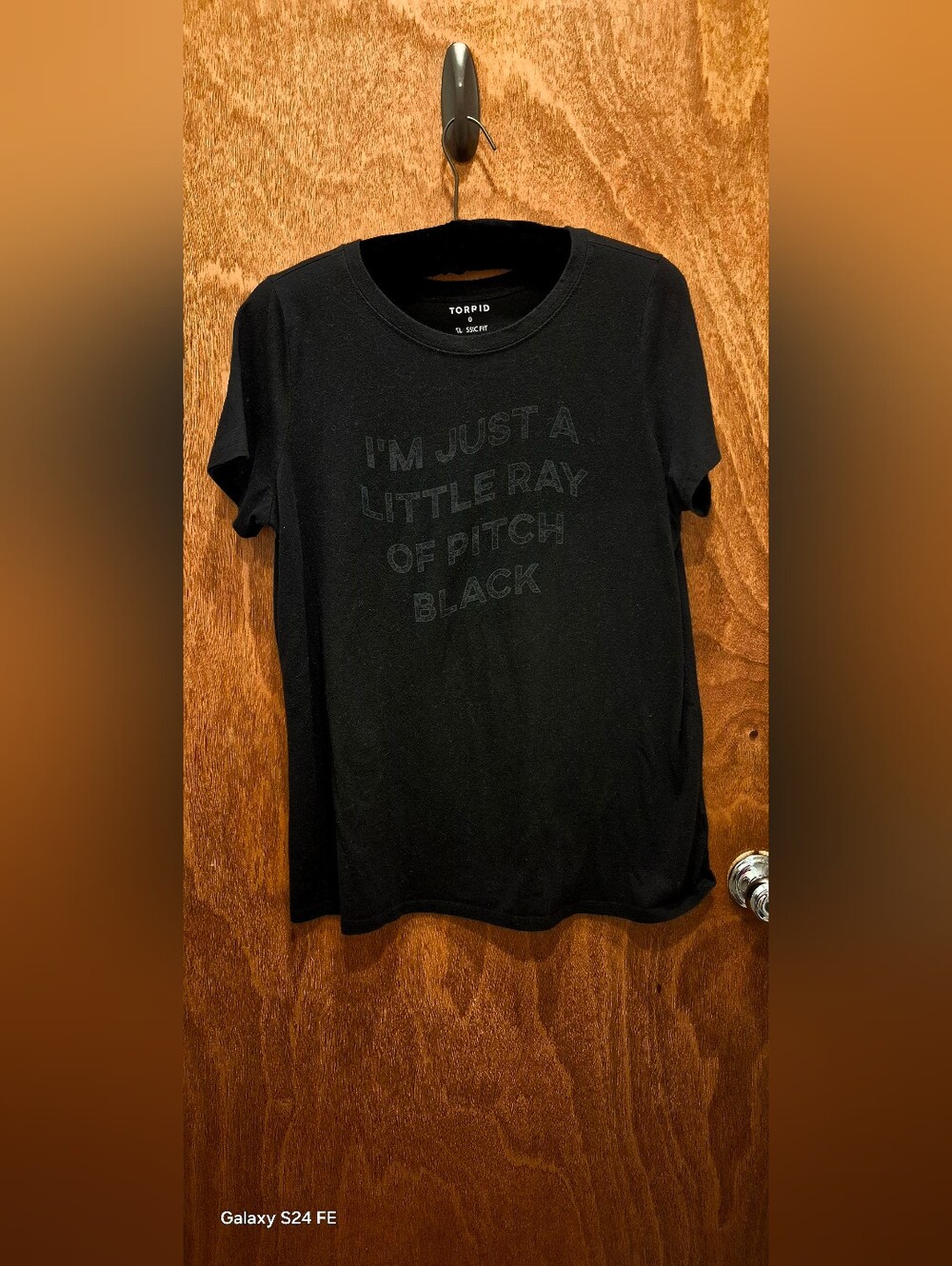 torrid Black Short-Sleeve Graphic Tee